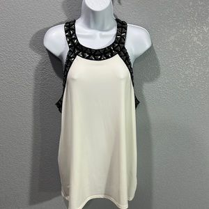 NWT Express beaded sleeveless blouse